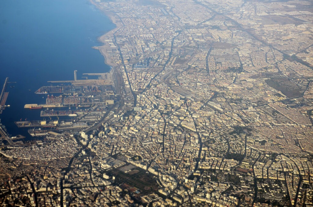 Casablanca aerial photograph 1