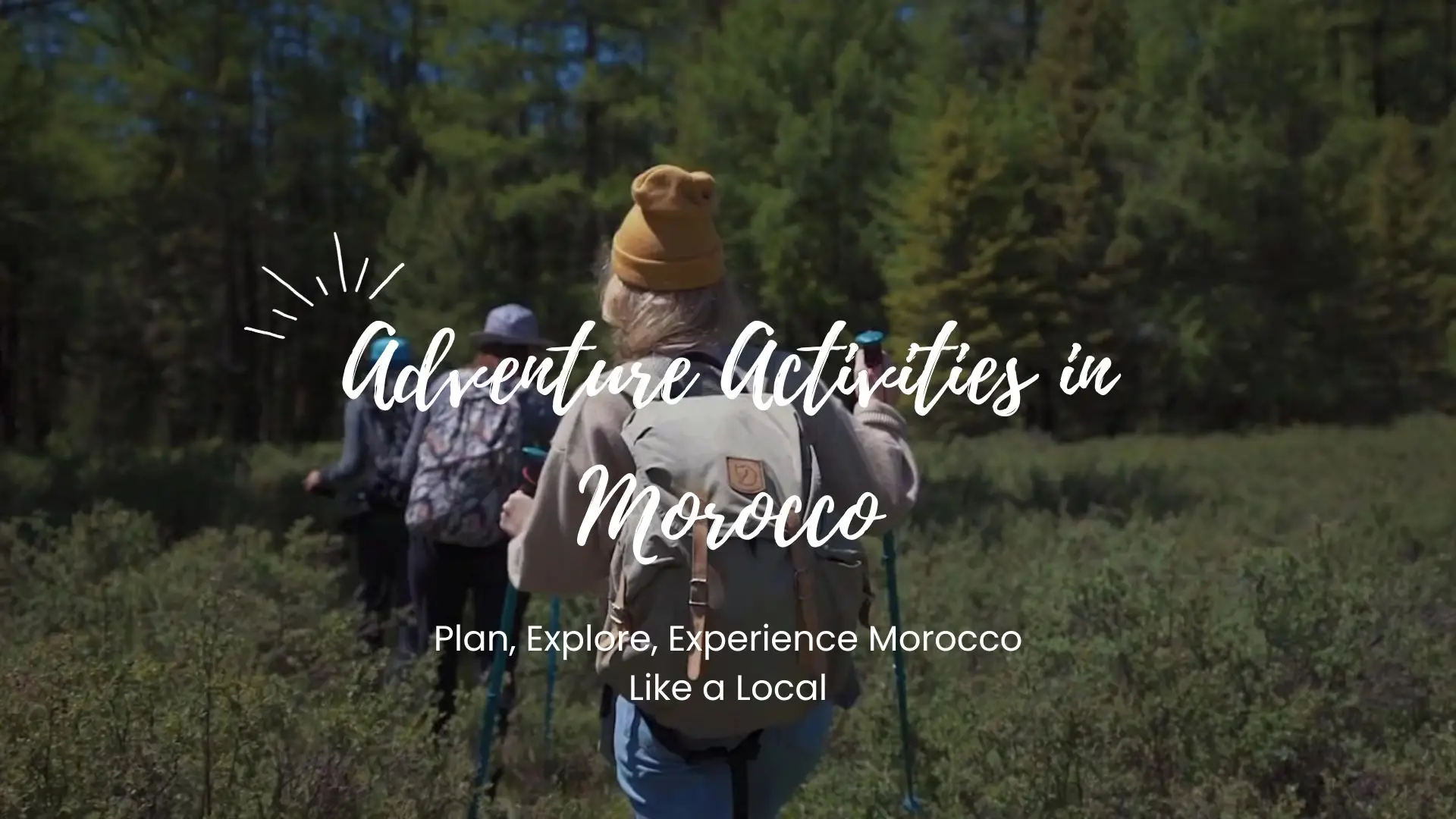 Exciting Moroccan adventure activities, featuring desert treks, mountain hikes, and water sports