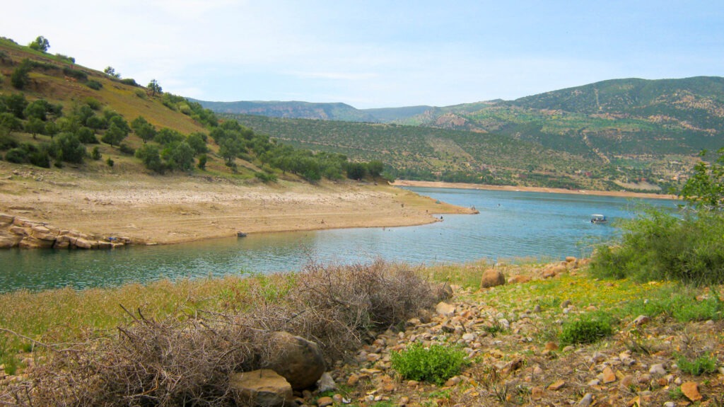 Bin el ouidane in azilal province of the tadla azilal region of morocco