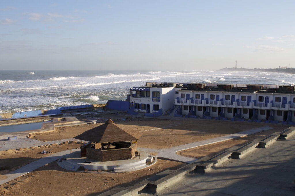 Boulevard de la corniche, dar el beida, morocco