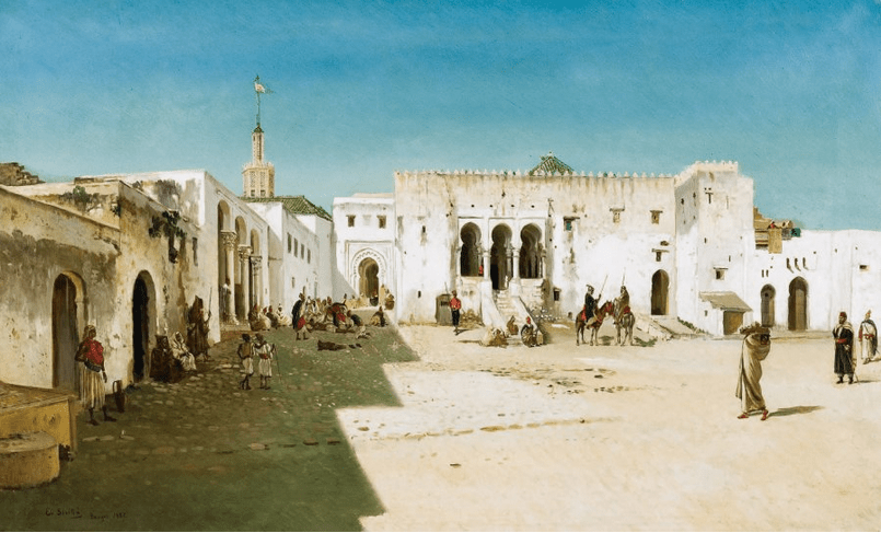 La trésorerie, le bit el mal à tanger, 1882