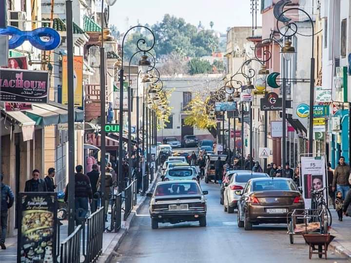 Meknes city old medina rwamzin